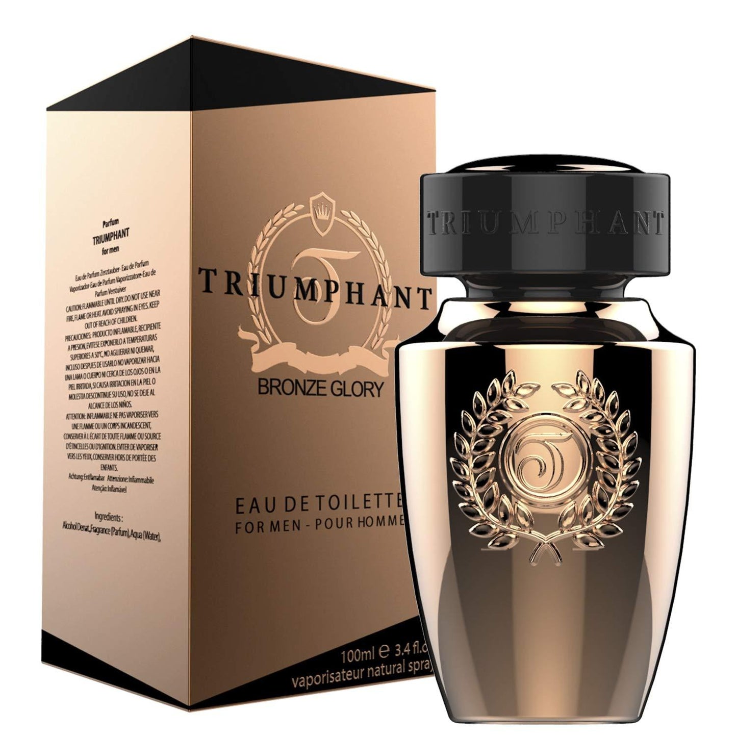 Triumphant Bronze Glory 3.4 oz Eau de Toilette Spray for Men