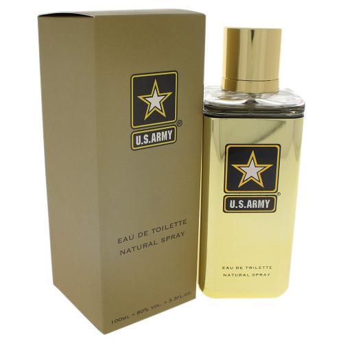 US Army Gold 3.4 oz Eau de Toilette Spray for Men