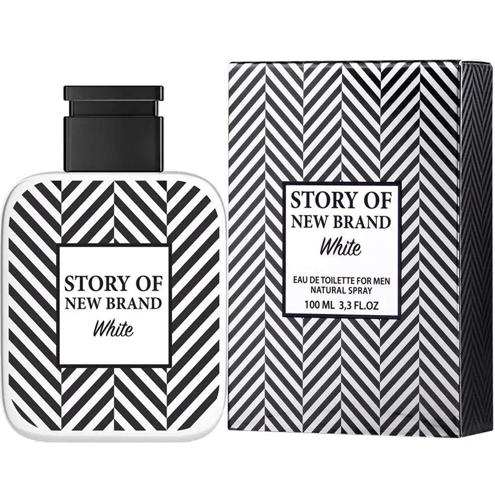 New Brand White 3.4 oz Eau de Toilette Spray for Men