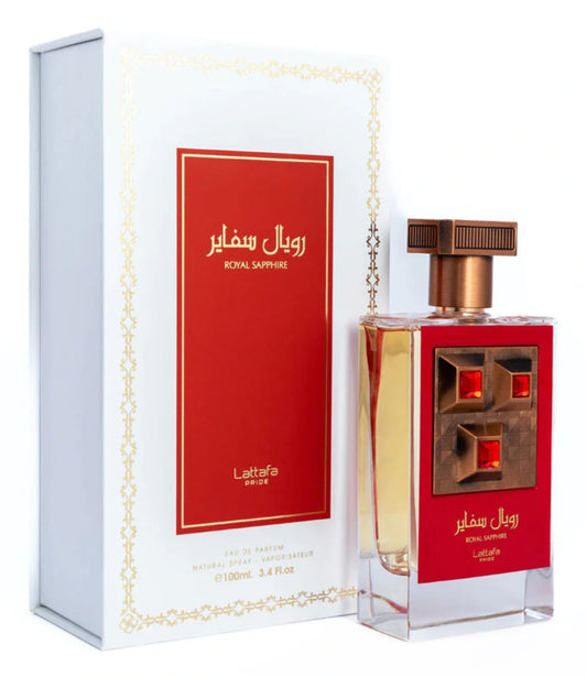 Lattafa Royal Sapphire 3.4 oz Eau de Parfum Spray for Unisex