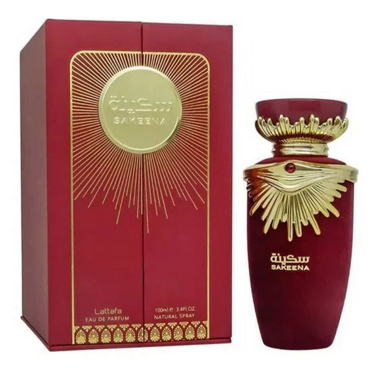 Lattafa Sakeena 3.4 oz Eau de Parfum Spray for Women