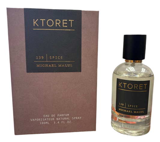Michael Malul Ktoret 139 Spice 3.4 oz Eau de Parfum Spray for Men
