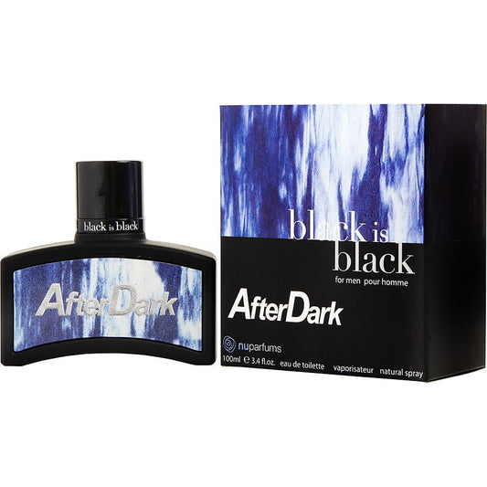 Nu Parfums Black Is Black After Dark 3.4 oz Eau de Toilette Spray for Men