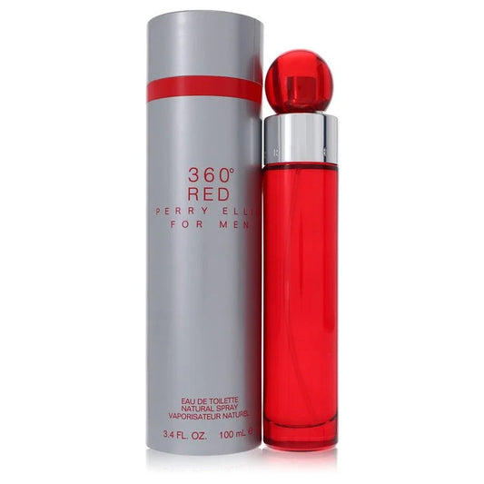 Perry Ellis 360 Red 3.4 oz Eau de Toilette Spray for Men
