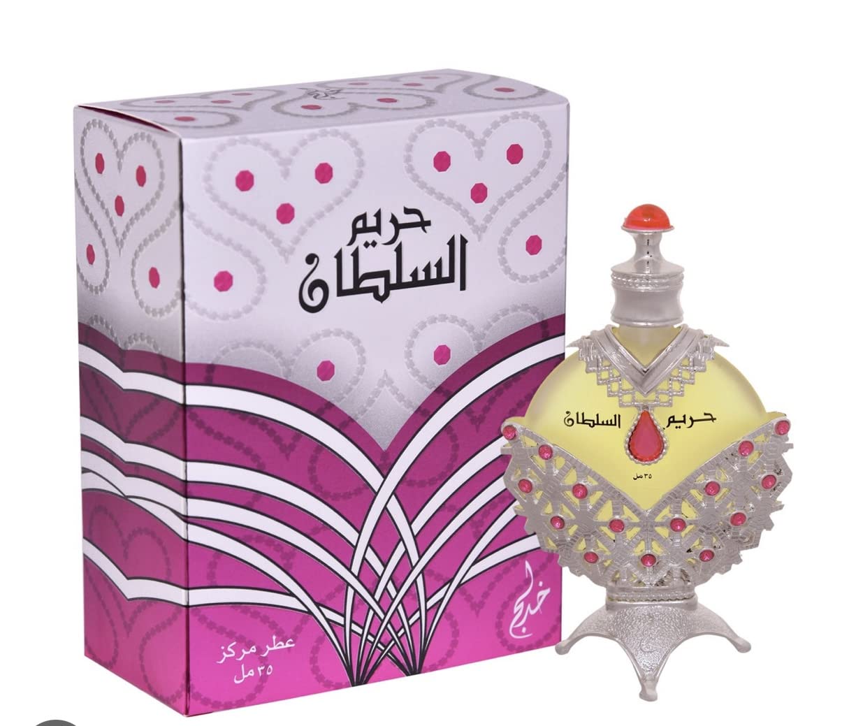 Khadlaj Hareem Al Sultan Silver 35 ml Concentrated Perfume Oil for Unisex