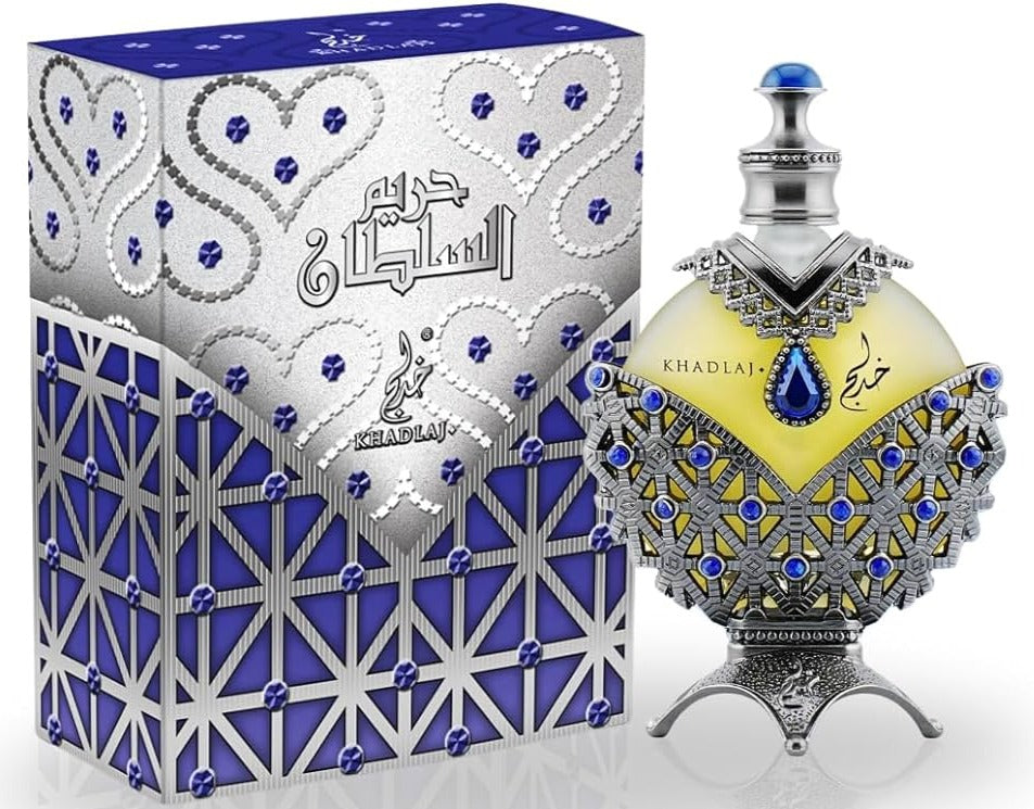 Khadlaj Hareem Al Sultan Blue 35 ml Concentrated Perfume Oil for Unisex