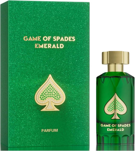 Jo Milano Game of Spades Emerald 3.4 oz Parfum Spray for Unisex