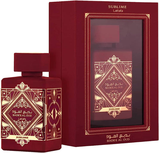 Lattafa Bade’e Al Oud Sublime 3.4 oz Eau de Parfum Spray for Unisex