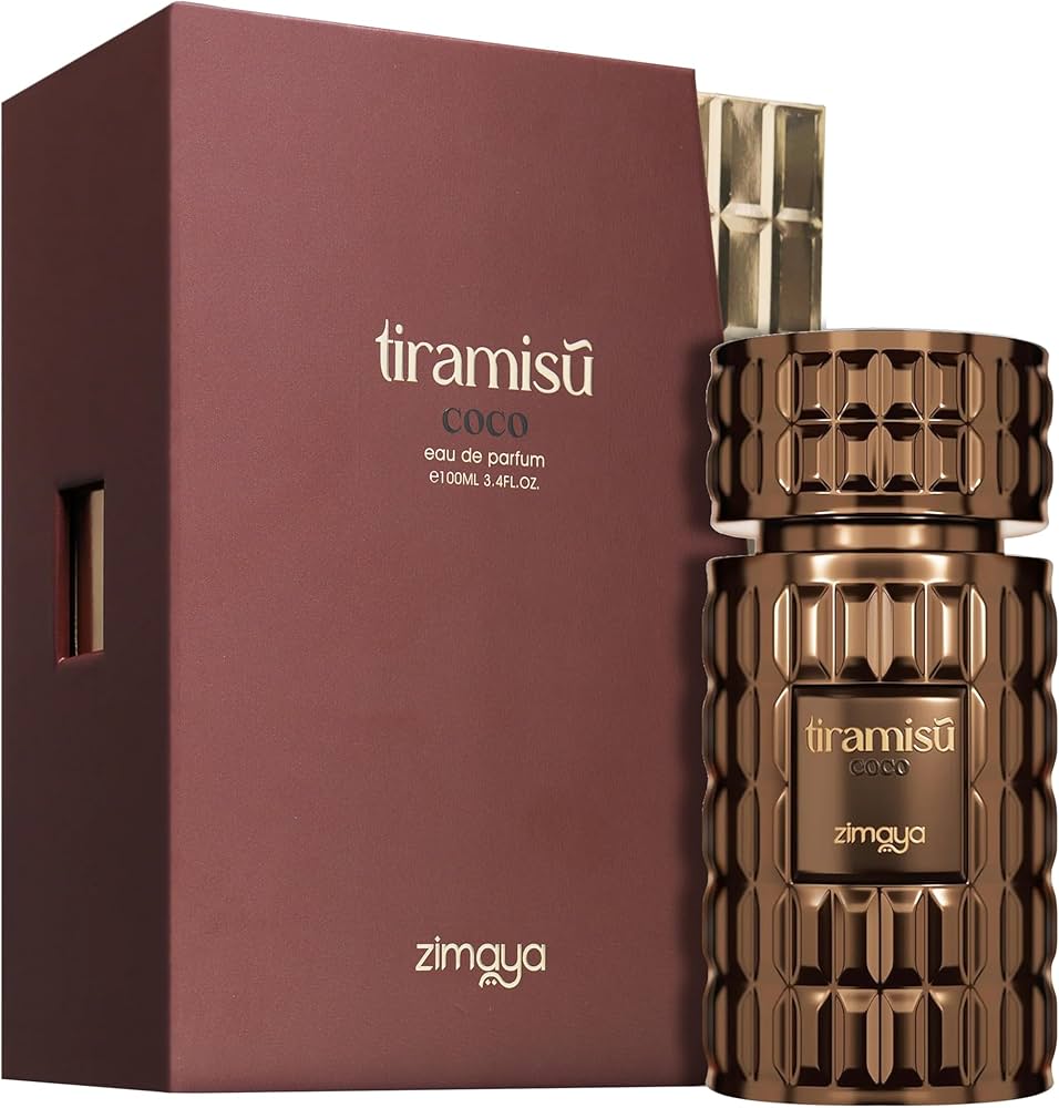 Zimaya Tiramisu Coco 3.4 oz Eau de Parfum Spray for Unisex