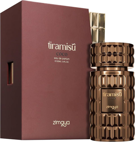 Zimaya Tiramisu Coco 3.4 oz Eau de Parfum Spray for Unisex