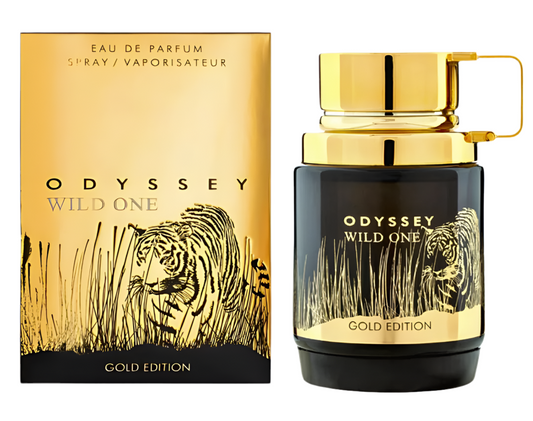 Armaf Odyssey Wild One Gold Edition 3.4 oz Eau de Parfum Spray for Men