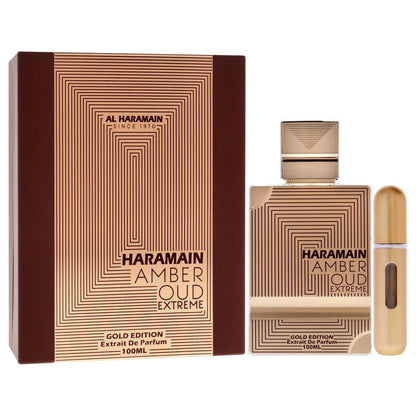 Al Haramain Amber Oud Extreme Gold Edition for Unisex 3.3 oz Extrait de Parfum Spray