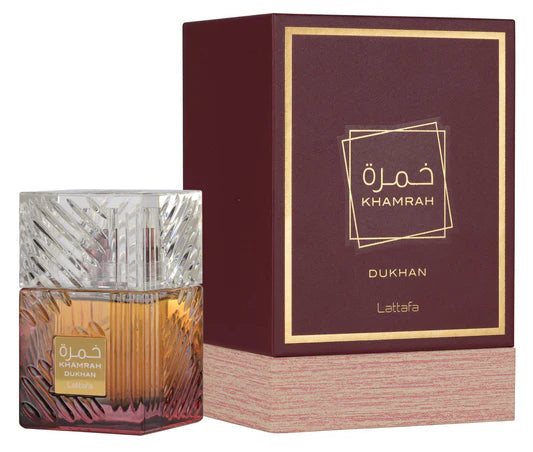 Lattafa Khamrah Dukhan 3.4 oz Eau de Parfum Spray for Unisex