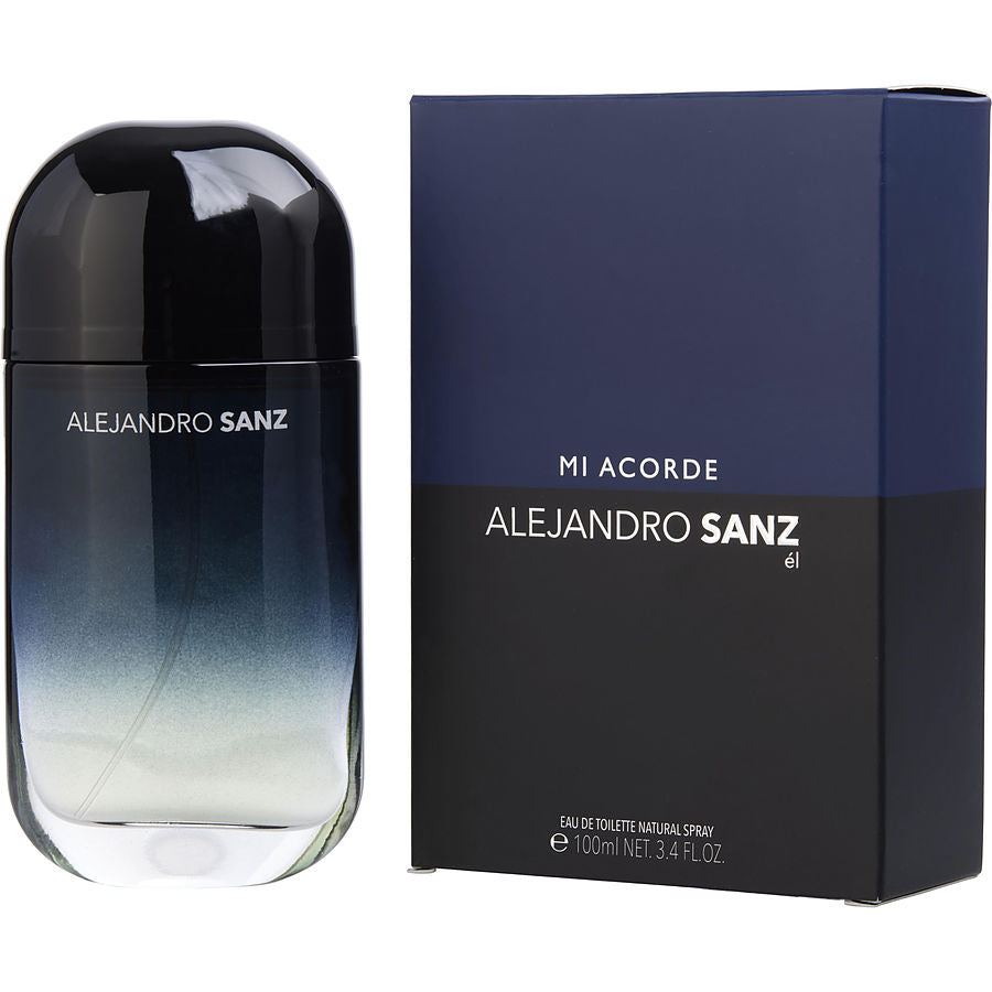 Alejandro Sanz Mi Acorde 3.4 oz Eau de Toilette Spray for Men