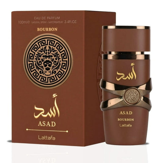 Lattafa Asad Bourbon 3.4 oz Eau de Parfum Spray for Men