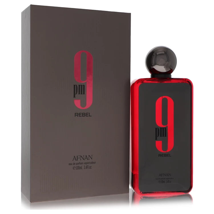 Afnan 9 PM Rebel 3.4 oz Eau de Parfum Spray for Men