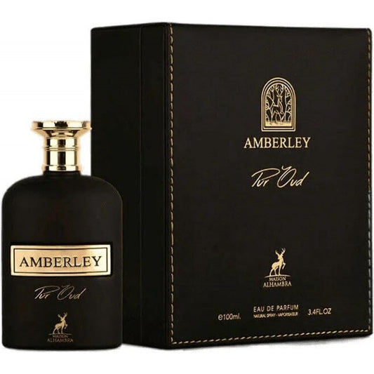 Maison Alhambra Amberley Pur Oud 3.4 oz Eau de Parfum Spray for Unisex