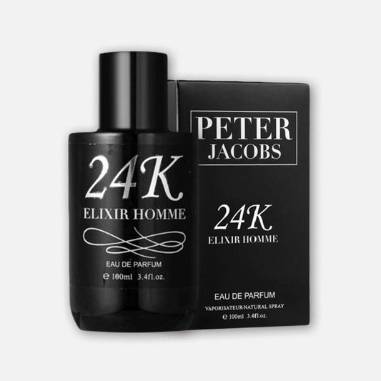 Peter Jacobs 24K Elixir Homme 3.4 oz Eau de Parfum Spray for Men