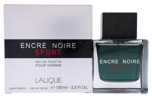 Lalique Encre Noire Sport 3.4 oz Eau de Toilette Spray for Men