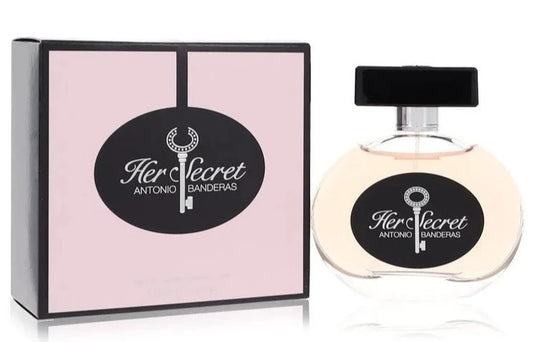 Antonio Banderas Her Secret 2.7 oz Eau de Toilette Spray for Women
