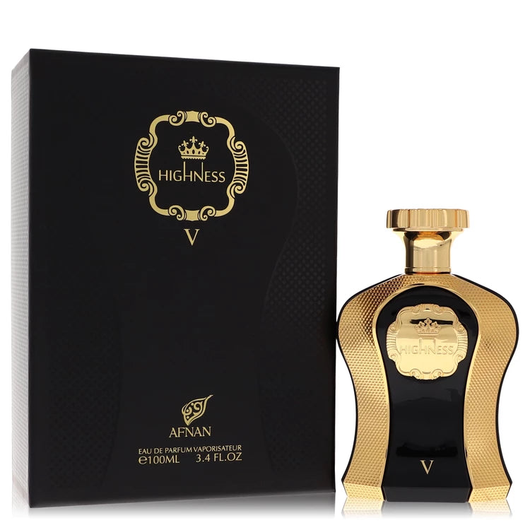 Afnan Highness V Black 3.4 oz Eau de Parfum Spray for Women