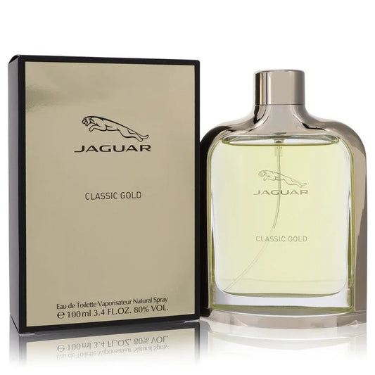 Jaguar Classic Gold 3.4 oz Eau de Toilette Spray for Men