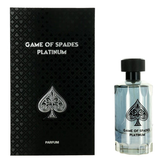 Jo Milano Game of Spades Platinum 3.4 oz Parfum Spray for Unisex