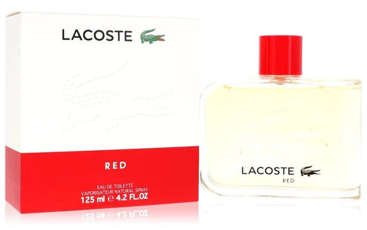 Lacoste Red 4.2 oz Eau de Toilette Spray for Men