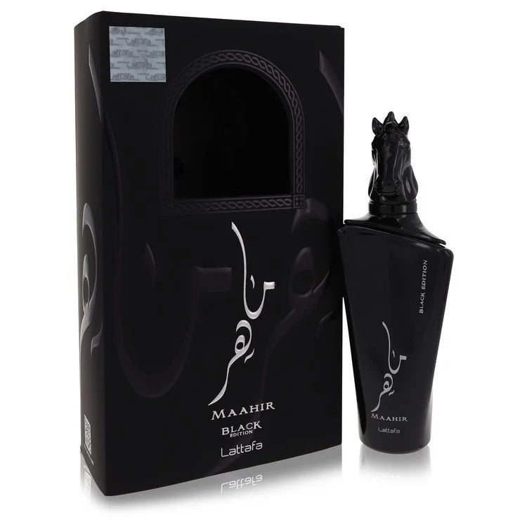 Lattafa Maahir Black Edition 3.4 oz Eau de Parfum Spray for Unisex