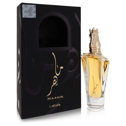 Lattafa Maahir Gold 3.4 oz Eau de Parfum Spray for Unisex