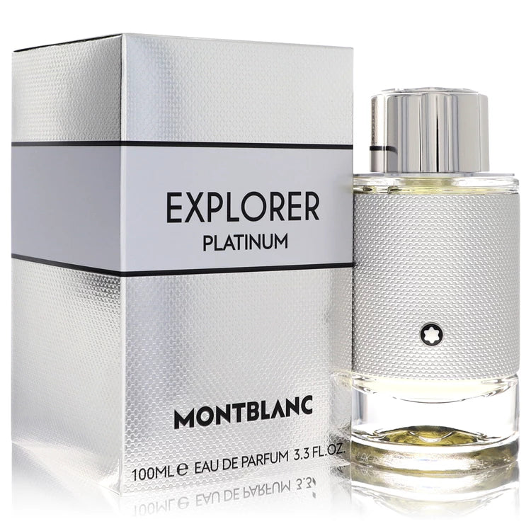 Mont Blanc Explorer Platinum 3.4 oz Eau de Parfum Spray for Men