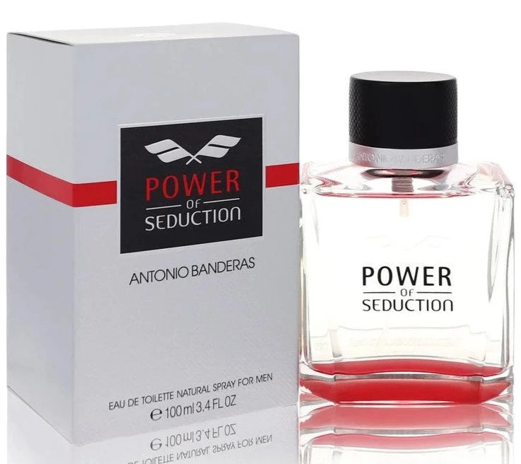 Antonio Banderas Power of Seduction 3.4 oz Eau de Toilette Spray for Men