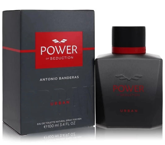 Antonio Banderas Power of Seduction Urban 3.4 oz Eau de Toilette Spray for Men