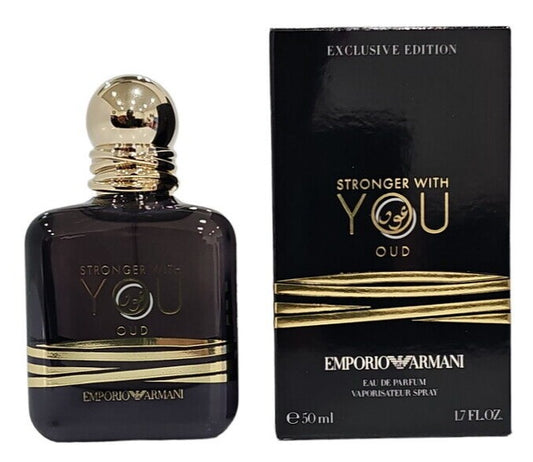 Emporio Armani Stronger With You Oud for Men 1.7 oz Eau de Parfum Spray