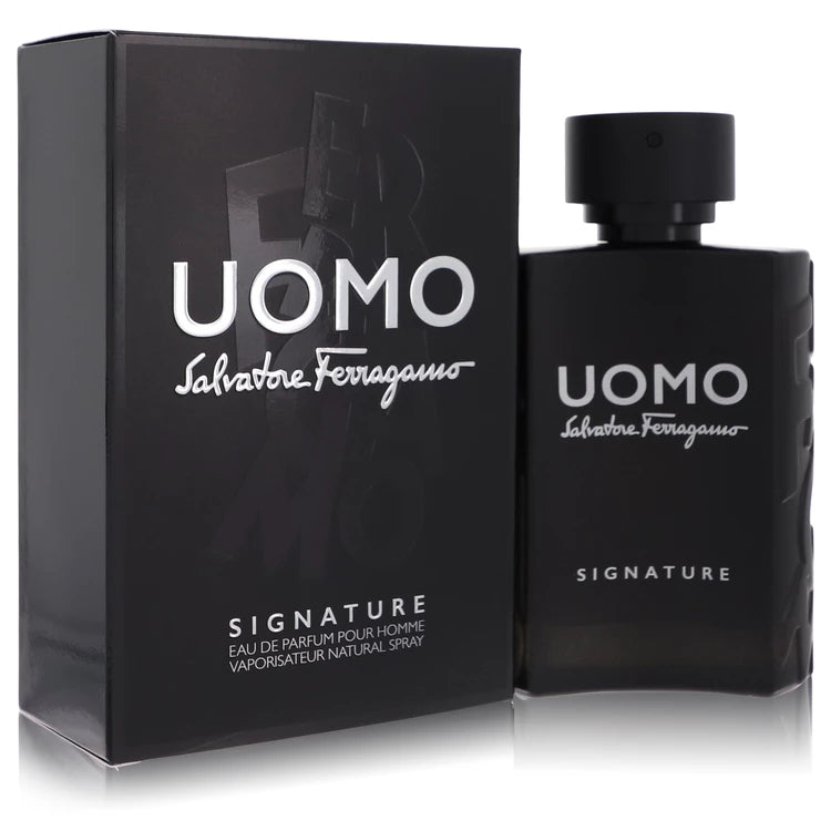 Salvatore Ferragamo Uomo Signature 3.4 oz Eau de Toilette Spray for Men