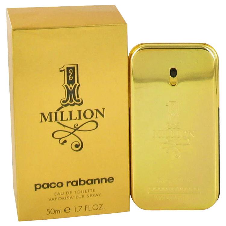 Paco Rabanne 1 Million by Paco Rabanne Men 1.7 oz Eau de Toilette Spray | FragranceBaba.com