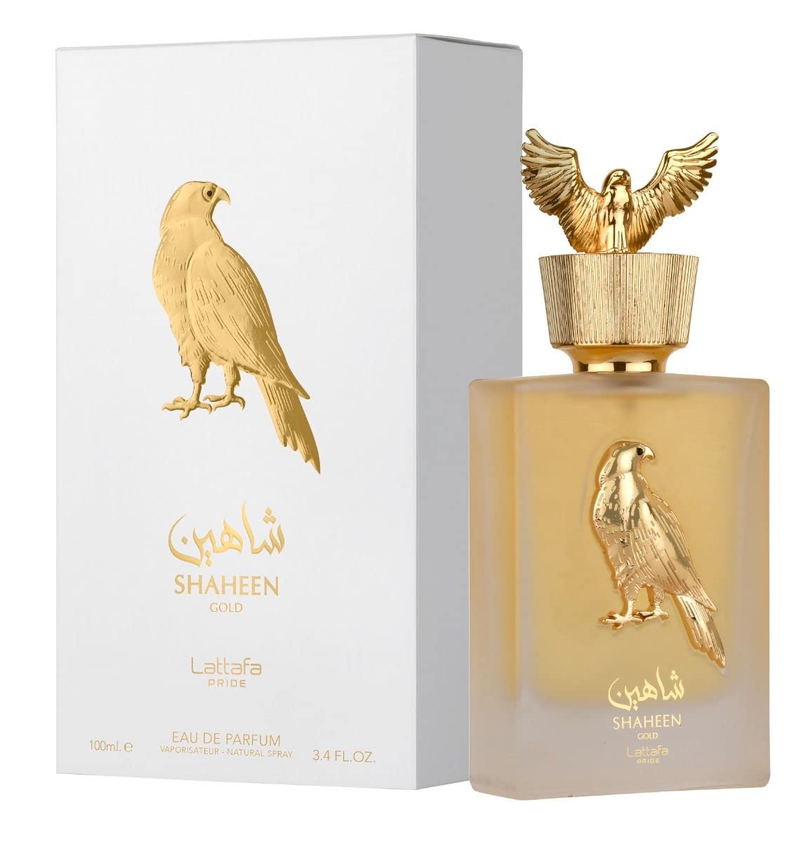 Lattafa Shaheen Gold 3.4 oz Eau de Parfum Spray for Unisex