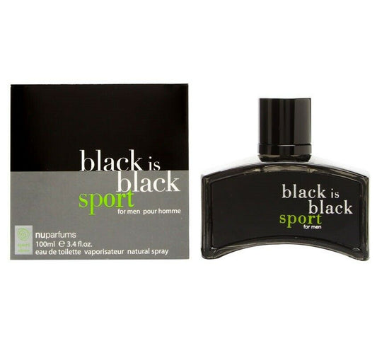 Nu Parfums Black Is Black Sport for Men