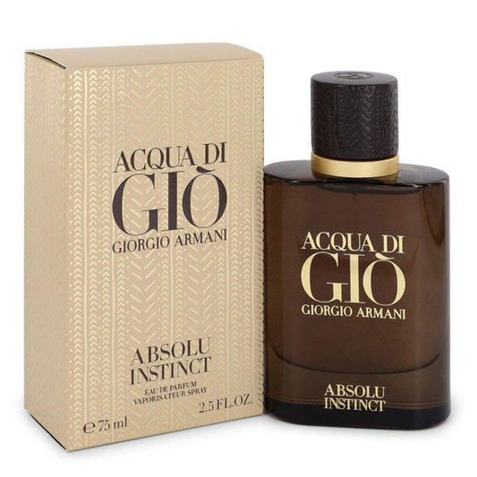 Giorgio Armani Acqua Di Gio Absolu Instinct by Giorgio Armani Men 2.5 oz Eau de Parfum Spray | FragranceBaba.com