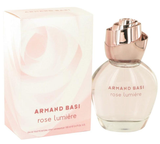 Armand Basi Rose Lumiere by Armand Basi Women 3.4 oz Eau de Toilette Spray | FragranceBaba.com