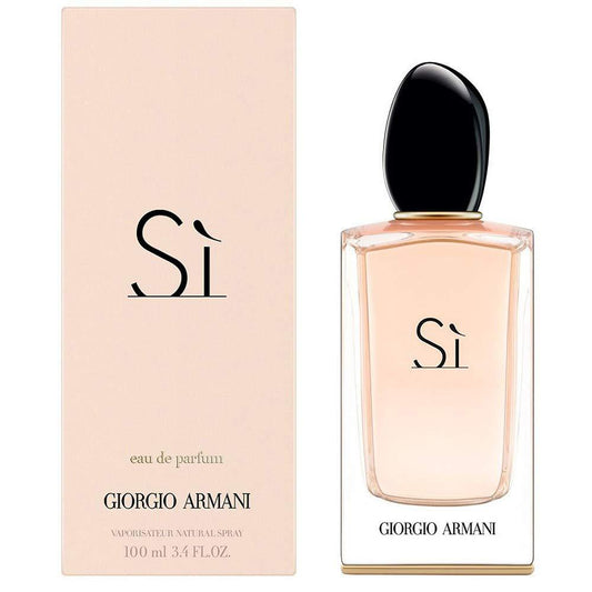 Giorgio Armani Si by Giorgio Armani Women 3.4 oz Eau de Parfum Spray | FragranceBaba.com