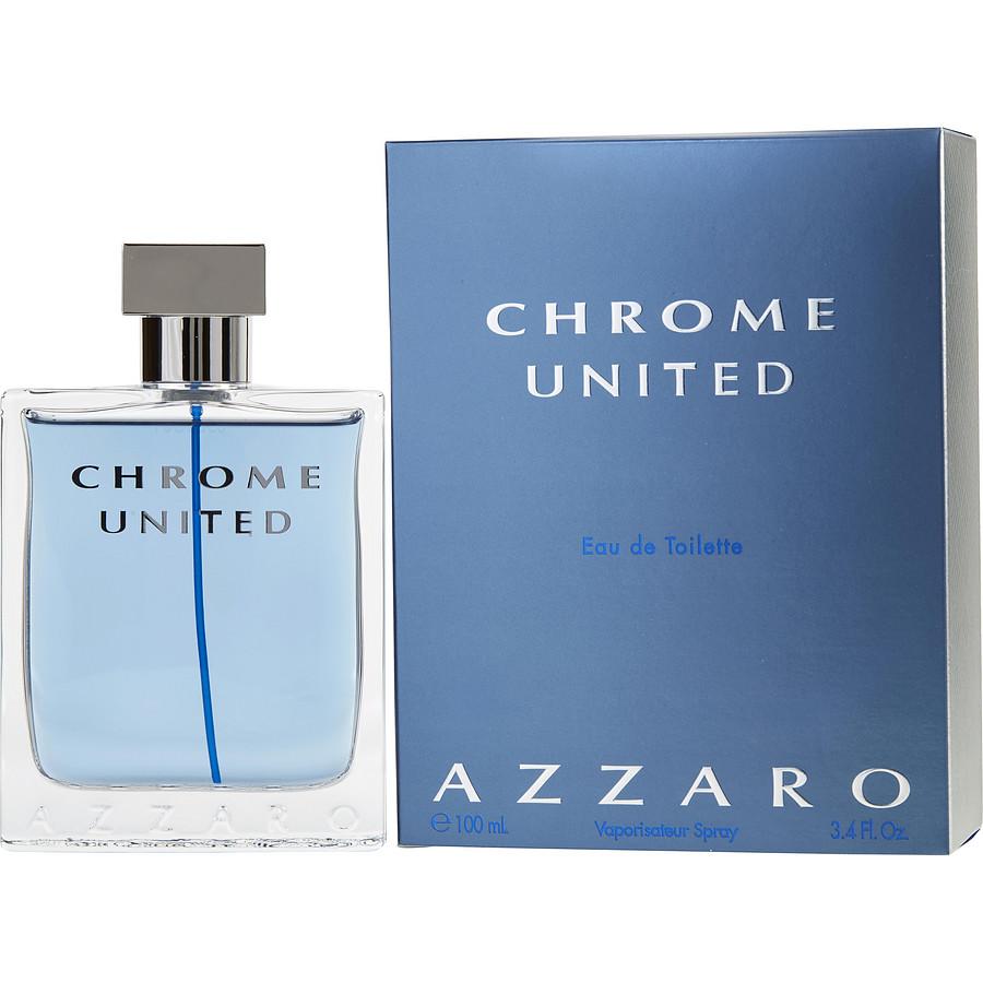 Azzaro Chrome United by Azzaro Men 6.8 oz Eau de Toilette Spray | FragranceBaba.com
