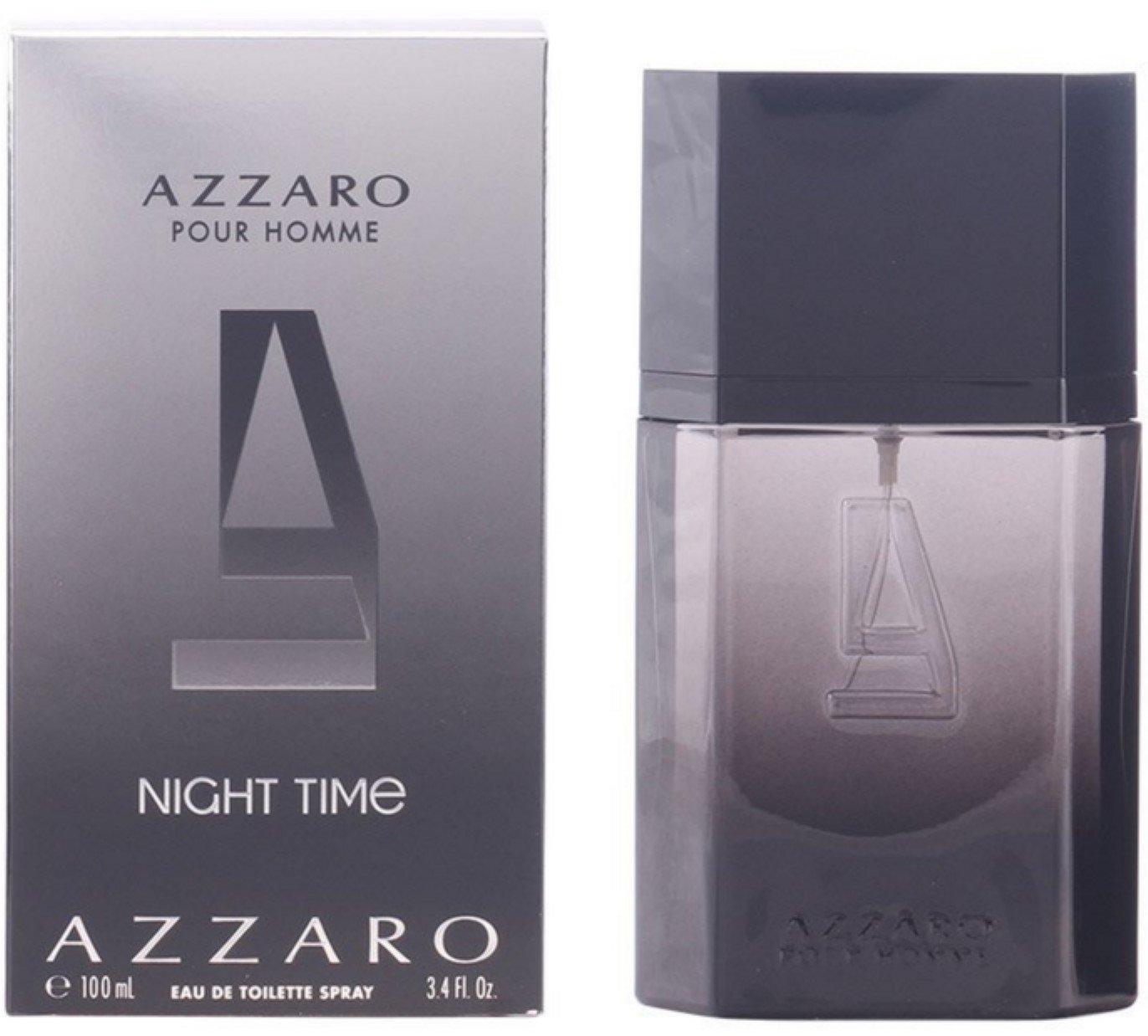 Azzaro Night Time by Azzaro Men 3.4 oz Eau de Toilette Spray | FragranceBaba.com