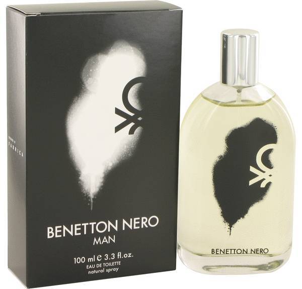 Benetton Nero 3.3 oz Eau de Toilette Spray for Men