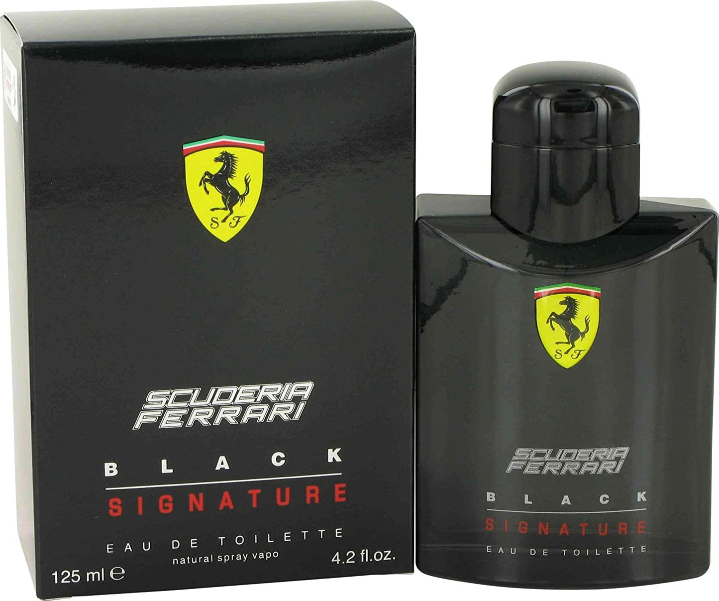 Ferrari Scuderia Black Signature 4.2 oz Eau de Toilette Spray for Men