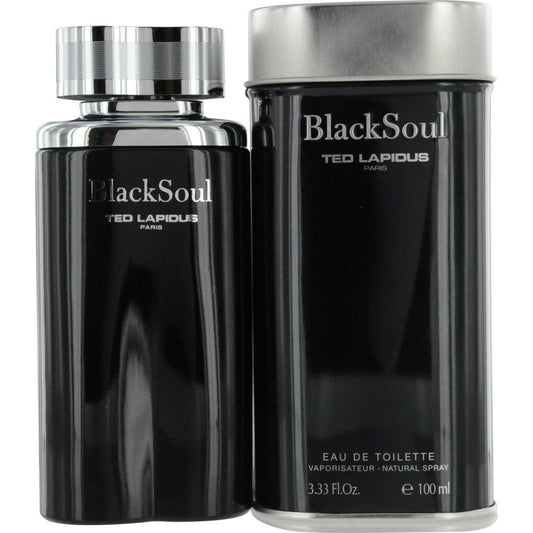 Ted Lapidus Black Soul by Ted Lapidus Men 3.3 oz Eau de Toilette Spray | FragranceBaba.com