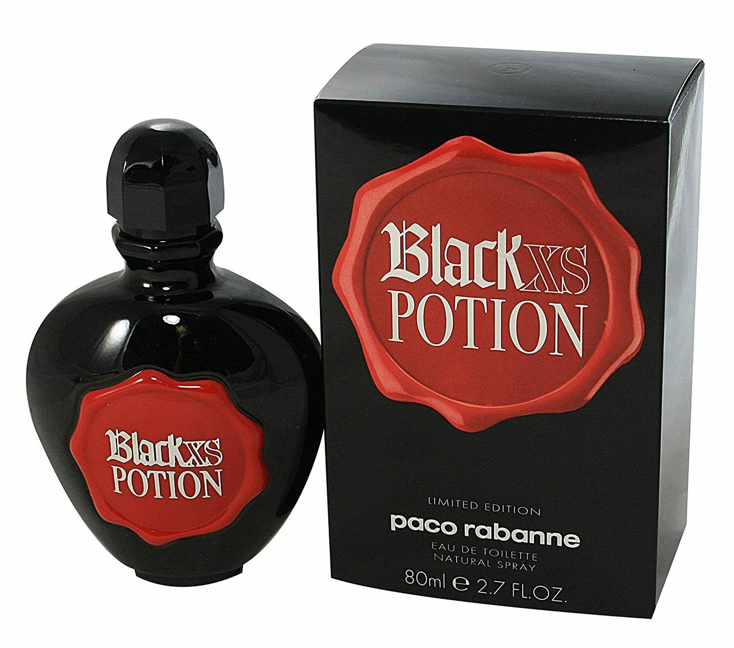 Paco Rabanne Black XS Potion Limited Edition by Paco Rabanne Women 2.7 oz Eau de Toilette Spray | FragranceBaba.com