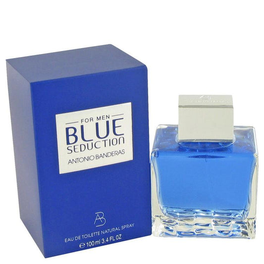 Antonio Banderas Blue Seduction for Men 3.4 oz Eau de Toilette Spray