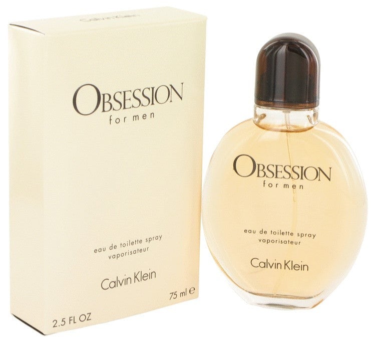 CK Obsession by Calvin Klein Cologne for Men 2.5 oz / 75 ml Eau de Toilette Spray