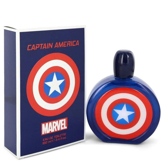 Marvel Captain America 3.4 oz Eau de Toilette Spray for Kids